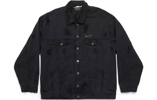 Куртка мужская черная Balenciaga, черный