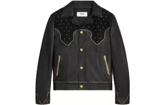 Куртка мужская черная Celine, черный