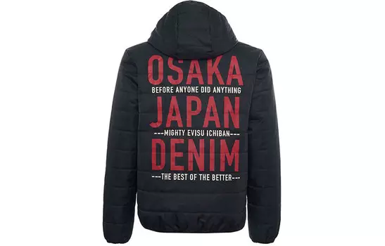 Куртка мужская черная Evisu, черный