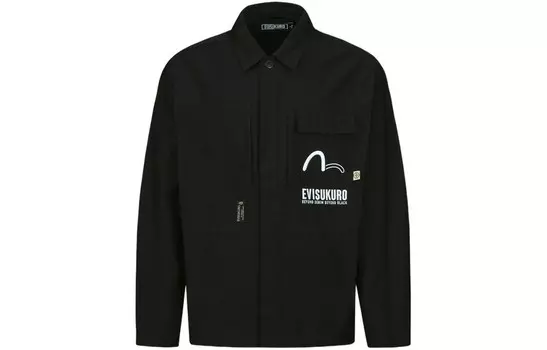 Куртка мужская черная Evisu, черный