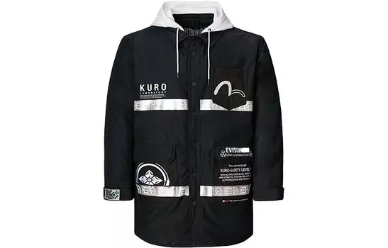 Куртка мужская черная Evisu, черный