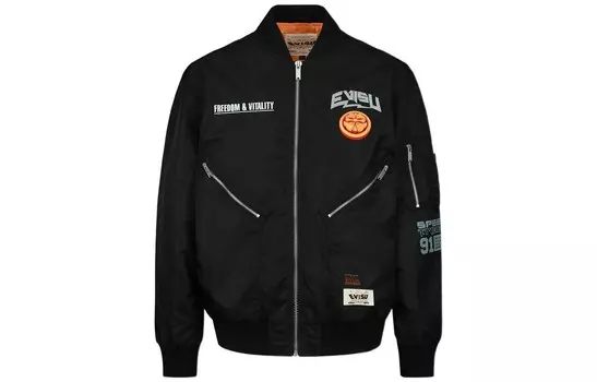 Куртка мужская черная Evisu, черный