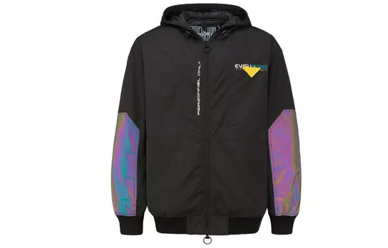 Куртка мужская черная Evisu, черный