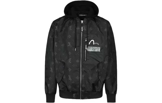 Куртка мужская черная Evisu, черный
