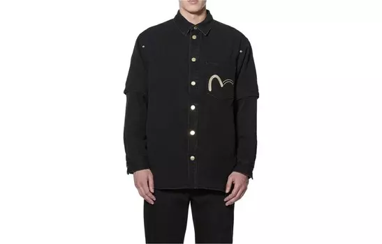 Куртка мужская черная Evisu, черный