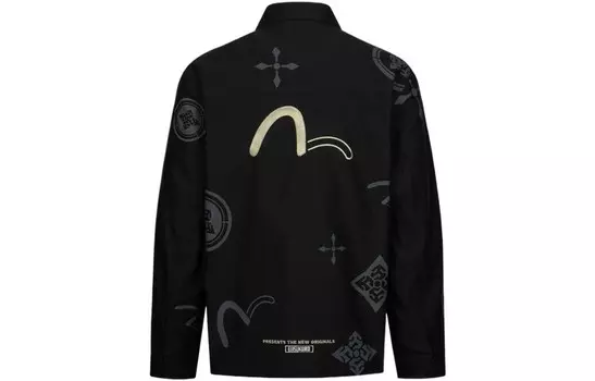 Куртка мужская черная Evisu, черный