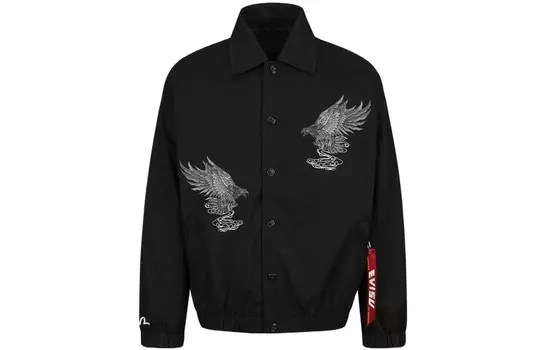Куртка мужская черная Evisu, черный