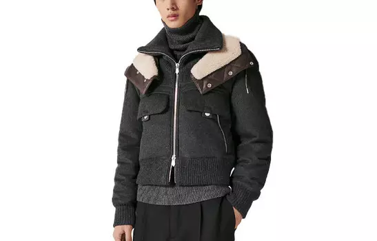 Куртка мужская черная Hermes, черный