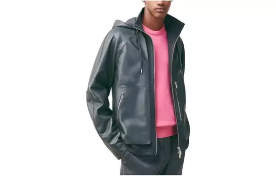 Куртка мужская черная Hermes, черный