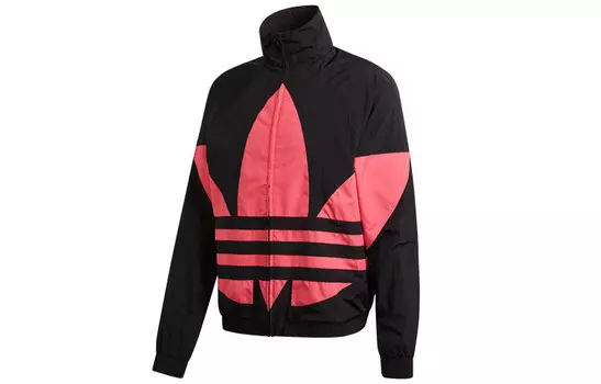 Куртка мужская черная/розовая Adidas Originals, черный