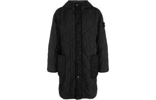 Куртка мужская черная Stone Island, черный
