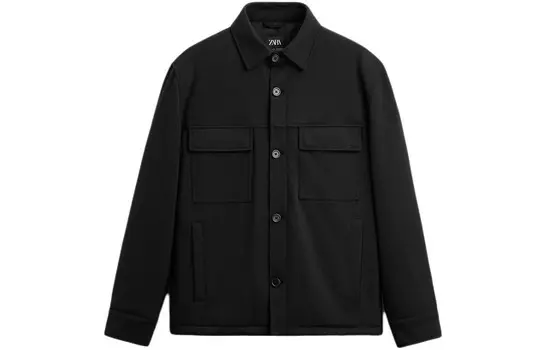 Куртка мужская черная Zara, черный