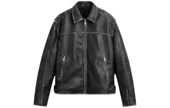 Куртка мужская черная Zara, черный