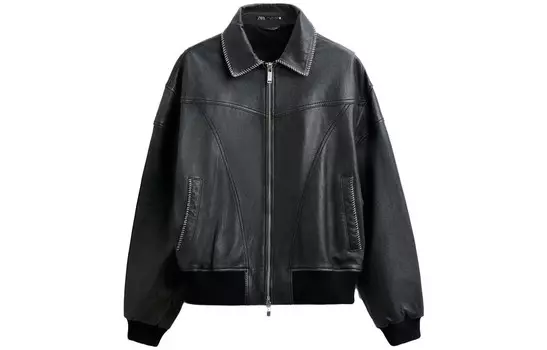 Куртка мужская черная Zara, черный