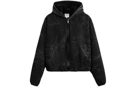 Куртка мужская черная Zara, черный