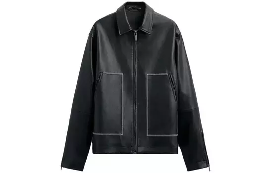 Куртка мужская черная Zara, черный