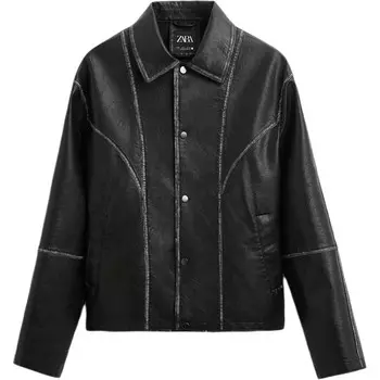 Куртка мужская черная Zara, черный