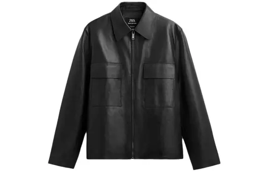 Куртка мужская черная Zara, черный
