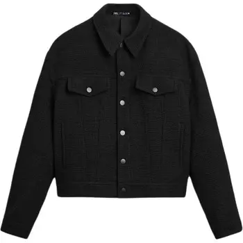 Куртка мужская черная Zara, черный