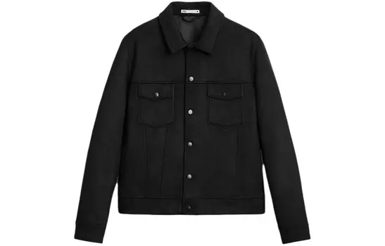 Куртка мужская черная Zara, черный