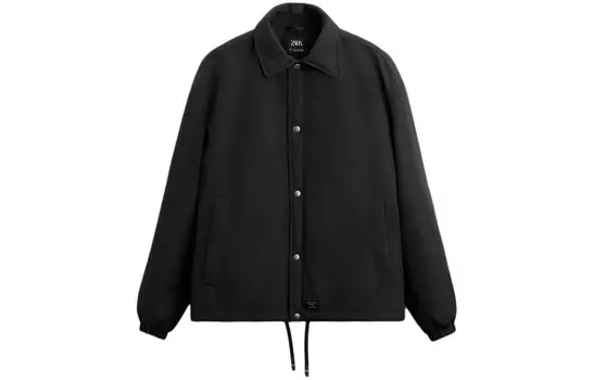 Куртка мужская черная Zara, черный