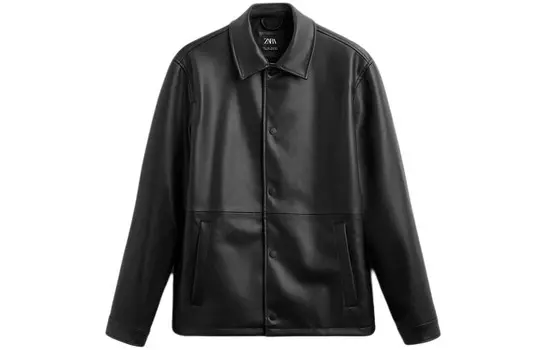 Куртка мужская черная Zara, черный