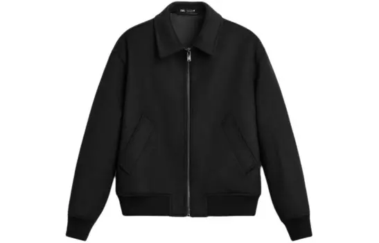 Куртка мужская черная Zara, черный