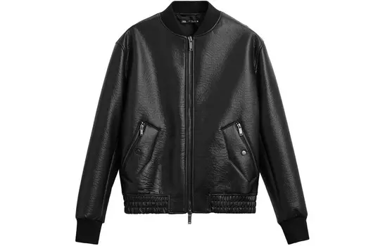 Куртка мужская черная Zara, черный