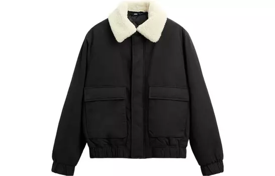 Куртка мужская черная Zara, черный