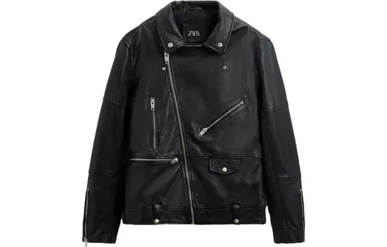 Куртка мужская черная Zara, черный