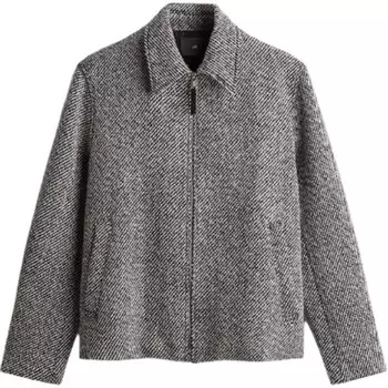 Куртка мужская черный/белый H&M