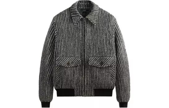 Куртка мужская черный/белый Kith