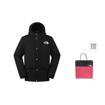 Куртка мужская черный + подарочный пакет The North Face