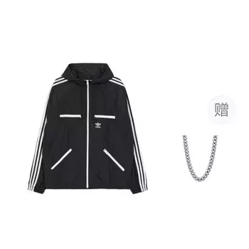 Куртка мужская черный с ожерельем Adidas Originals