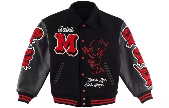 Куртка мужская черный Saint Mxxxxxx