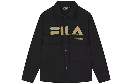 Куртка мужская, цвет черный как смоль Fila, черный