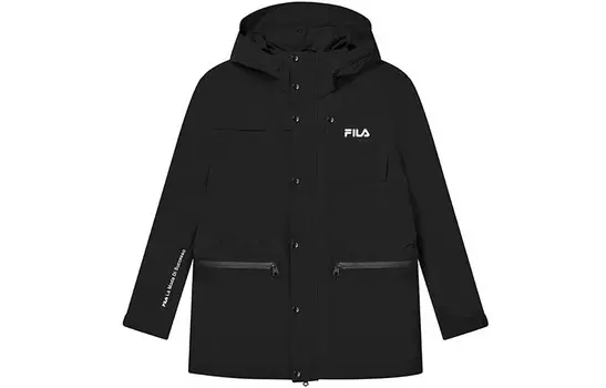 Куртка мужская, цвет черный как смоль Fila