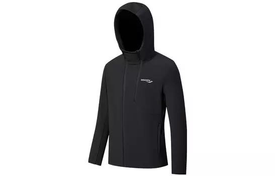 Куртка мужская, цвет черный как смоль Saucony