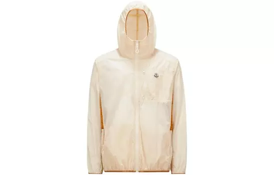 Куртка мужская цвета слоновой кости Moncler, цвет Ivory White