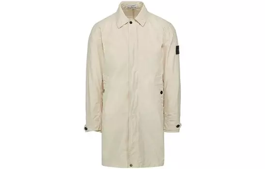 Куртка мужская цвета слоновой кости Stone Island, белый