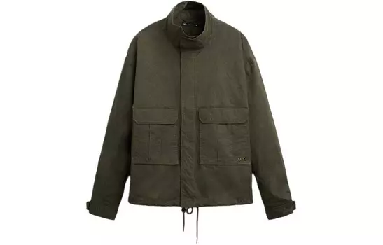 Куртка мужская Deep Khaki Zara, хаки