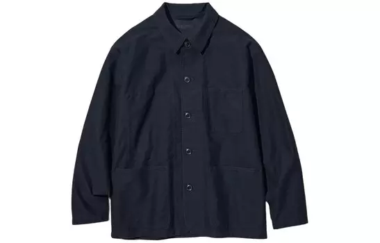 Куртка мужская Deep Ocean Blue Uniqlo, синий