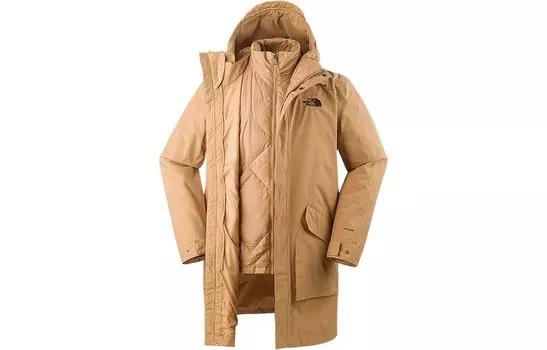 Куртка мужская для активного отдыха цвета хаки The North Face, хаки