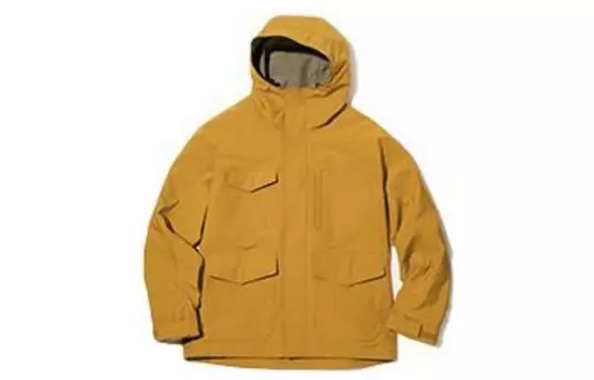 Куртка мужская для активного отдыха лимонного цвета Uniqlo, цвет Lemon