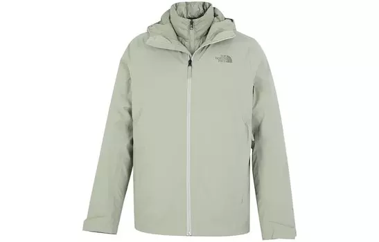Куртка мужская для активного отдыха светло-зеленая The North Face, светло-зеленый