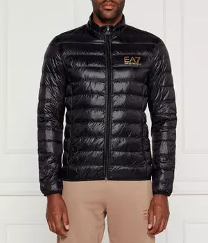 Куртка мужская Ea7 стеганая короткая, черный