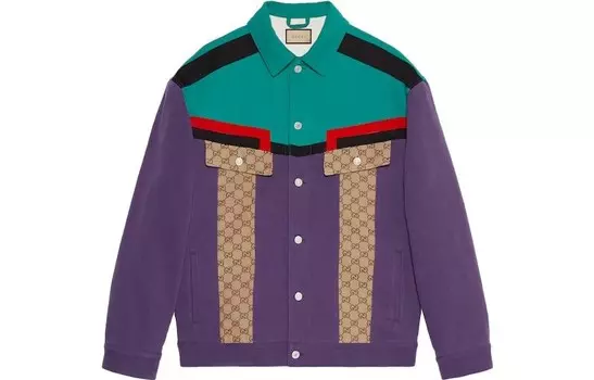 Куртка мужская фиолетовая Gucci, фиолетовый