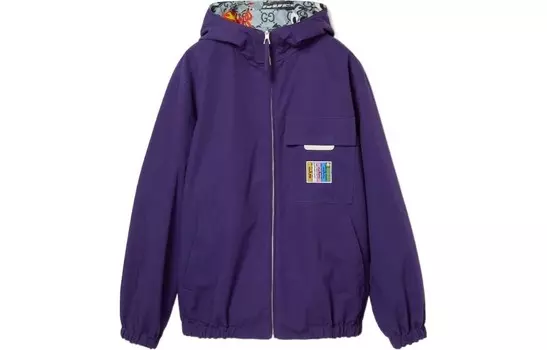 Куртка мужская фиолетовая Gucci, фиолетовый