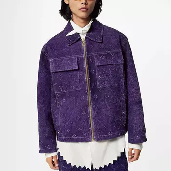 Куртка мужская фиолетовая Louis Vuitton, фиолетовый