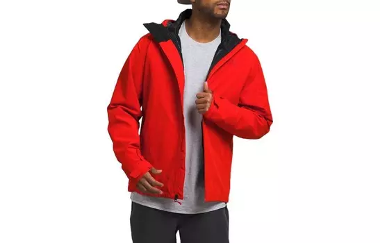 Куртка мужская Flaming Red/черная The North Face, красный/черный